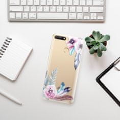 iSaprio Silikonové pouzdro - Flower Pattern 04 pro Huawei Y6 Prime 2018