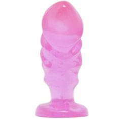 LyBaile Růžové anální dildo Baile UNISEX ANAL PLUG