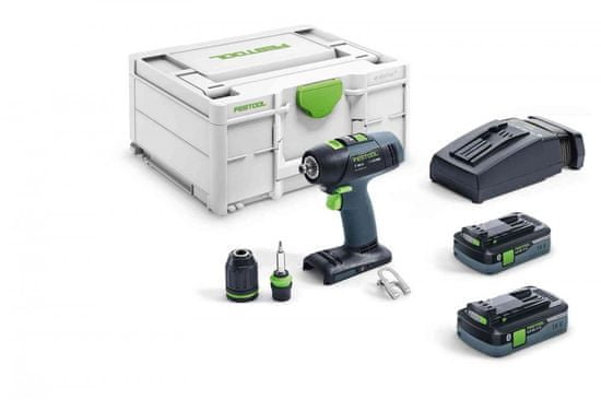 Festool T 18+3 HPC 4,0 I-Plus aku vrtací šroubovák