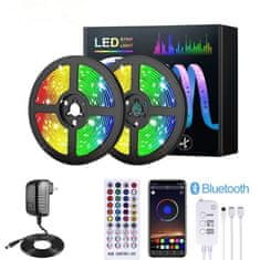 X-Site LED RGB páska DD-005App, SMD2835, 40tlačítek, IP20, 10m