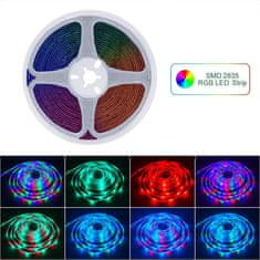 X-Site LED RGB páska DD-001, SMD2835, 24 tlačítek, IP20 5m