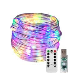 X-Site LED RGB světelný řetěz GZD-001 5m USB barevný