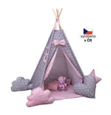 BabyTýpka Teepee Stars pink