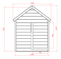 SOLID dětský domek SOLID PLAYHOUSE S8400