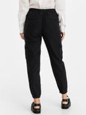 Gap Kalhoty linen pull on cargo jogger XS