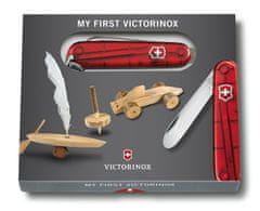 Victorinox Kapesní nůž My First Victorinox červený transparentní