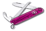 Victorinox Můj první kapesní nůž, fialový trans