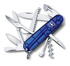 Victorinox Kapesní nůž Huntsman modrá transparentní