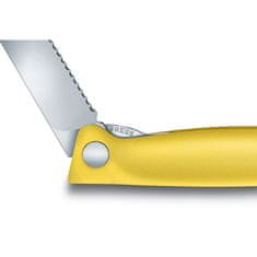 Victorinox Skládací svačinový nůž Swiss Classic žlutý