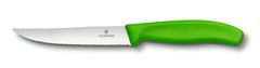 Victorinox Nůž steakový Swiss Classic Gourmet 12 cm zelený