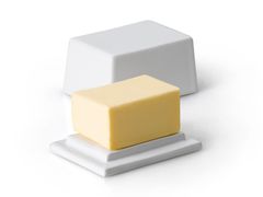 Continenta Dóza na máslo 125 g bílá