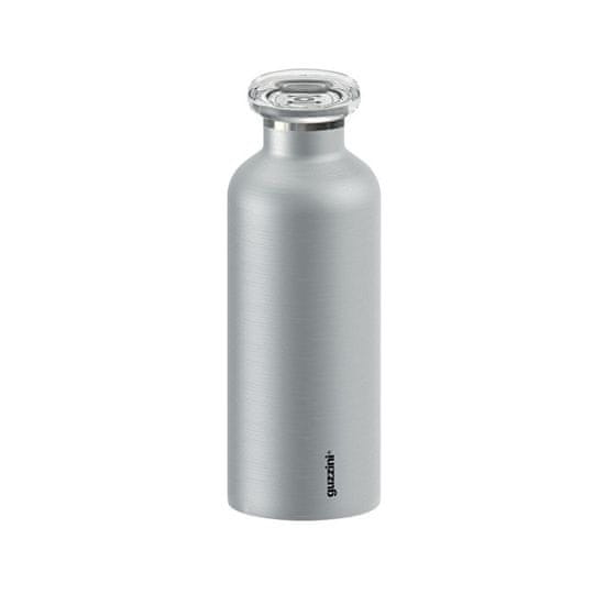 Guzzini Termoláhev Travel Bottle Energy 500 ml stříbrná