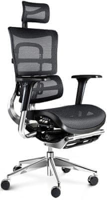 Diablo-Chairs V-Master, černá (5902560334470) elegantní vzhled ergonomický komfort kvalitní materiály