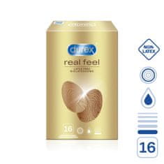 Pasante Durex Real Feel (16ks), kondomy pro přirozený pocit