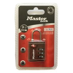 MasterLock 4692EURDBRN Visací kombinační zámek TSA 