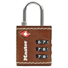 MasterLock 4692EURDBRN Visací kombinační zámek TSA 