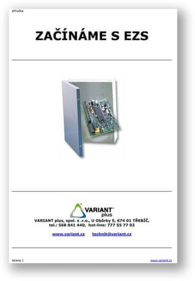 VARIANT Začínáme s EZS - - tištěný formát A5