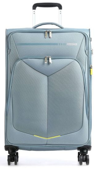 American Tourister Střední kufr Summerfunk Metal Grey spinner 67 cm