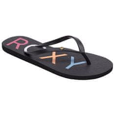 Roxy Dámské žabky Sandy III Black Multi ARJL100876-BK5 (Velikost 36)