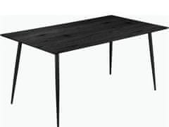 Danish Style Jídelní stůl Lion, 120 cm, černá