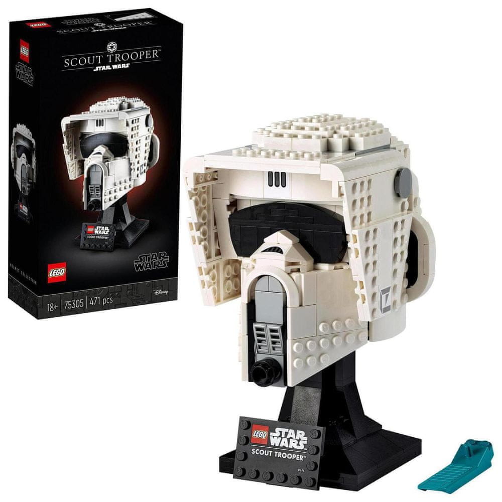 LEGO Star Wars™ 75305 Helma průzkumného vojáka - rozbaleno