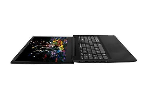  univerzálny notebook lenovo s145 rýchly chod wifi Bluetooth rýchle pripojenie nízka hmotnosť elegantné prevedenie ľahko prenosný ostrý obraz kvalitný displej skvelý zvuk dolby audio 