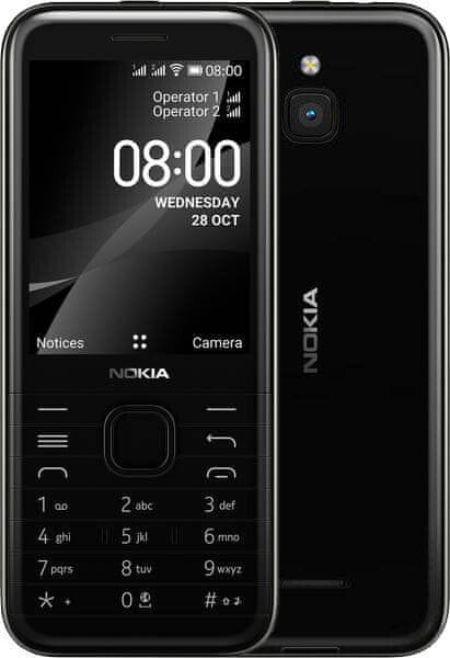 Nokia 8000 4G, Black - použité
