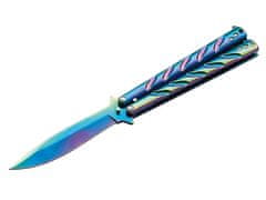 Böker Kapesní nůž Magnum Balisong Rainbow