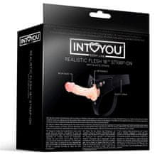 INTOYOU BDSM LINE Mistress Silicone Strap-on (18 cm, Flesh)