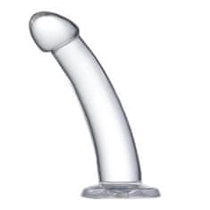 Glazed GLAZED Curved Dildo Crystal (16 cm)