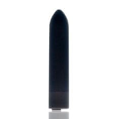 BLACK&SILVER Black and Silver KERNEX Vibrating Bullet nabíjecí mini vibrátor 8,6 cm