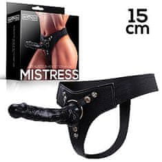 INTOYOU BDSM LINE Mistress Silicone Strap-on (15 cm, Black)