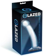 Glazed GLAZED Curved Dildo Crystal (18 cm)