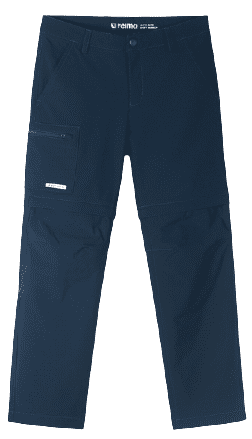 Reima chlapecké kalhoty s odepínacími nohavicemi Sillat 140 tmavě modrá