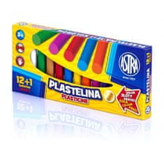 Astra Plastelína základní 12 barev + 1 grátis, 303115007