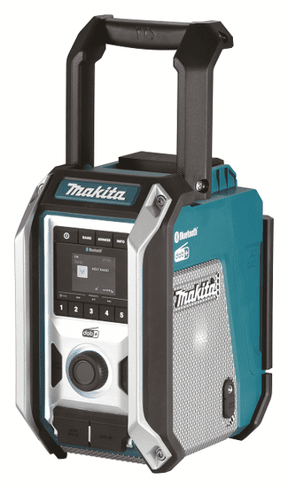 Makita DMR115 aku rádio DAB, Bluetooth, USB Li-ion, bez aku