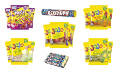 Nestlé - želé bonbóny a lentilky