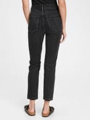 Gap Džíny high rise cigarette with secret smoothing pockets 29LONG