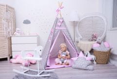 BabyTýpka Teepee Double stars pink