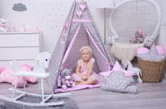 BabyTýpka Teepee Double stars pink