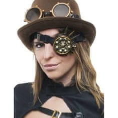 funny fashion Brýle steampunk - monokl s ostny