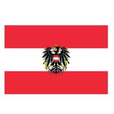 funny fashion Vlajka Rakousko 150 x 90 cm