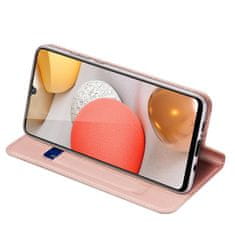 Dux Ducis Skin knížkové pouzdro na Samsung Galaxy A42 5G pink