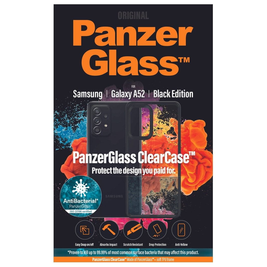 PanzerGlass ClearCase Antibacterial pre Samsung Galaxy A52