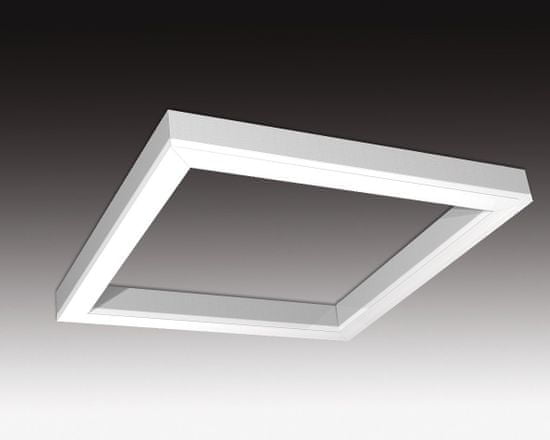 SEC SEC Stropní nebo závěsné LED svítidlo WEGA-FRAME2-CB-DIM-DALI, 72 W, eloxovaný AL, 1165 x 1165 x 65 mm, 4000 K, 9600 lm 321-B-112-01-00-SP