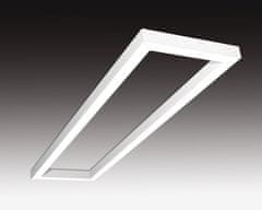 SEC SEC Stropní nebo závěsné LED svítidlo s přímým osvětlením WEGA-FRAME2-DA-DIM-DALI, 50 W, bílá, 886 x 330 x 50 mm, 3000 K, 6640 lm 322-B-105-01-01-SP