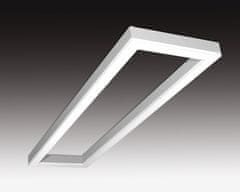 SEC SEC Stropní nebo závěsné LED svítidlo s přímým osvětlením WEGA-FRAME2-DB-DIM-DALI, 72 W, eloxovaný AL, 1165 x 330 x 50 mm, 72 W, 4000 K, 9500 lm 322-B-112-01-00-SP