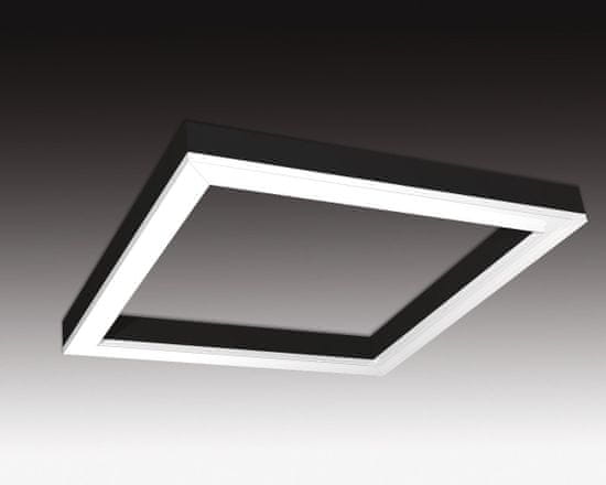 SEC SEC Stropní nebo závěsné LED svítidlo WEGA-FRAME2-CB-DIM-DALI, 90 W, černá, 1444 x 1444 x 65 mm, 4000 K, 12000 lm 321-B-116-01-02-SP