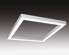 SEC SEC Závěsné LED svítidlo nepřímé osvětlení WEGA-FRAME2-AA-DIM-DALI, 32 W, eloxovaný AL, 607 x 607 x 50 mm, 4000 K, 4360 lm 321-B-002-01-00-SP
