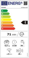 Hisense předem plněná pračka WFVB6010EM